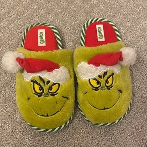 Grinch Christmas Slippers